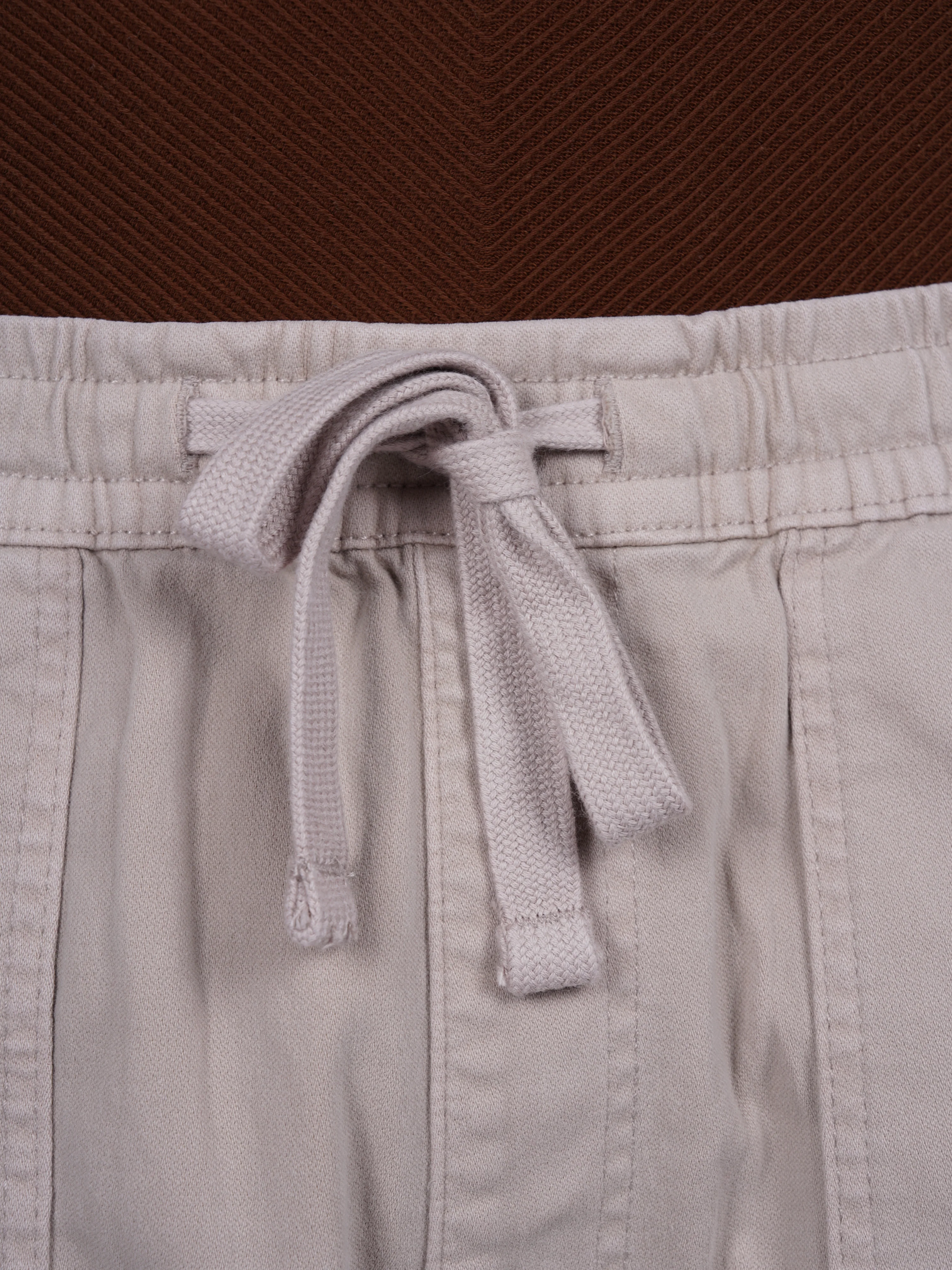 Celio* Cotton Straight Fit Beige Cargo - Image 10