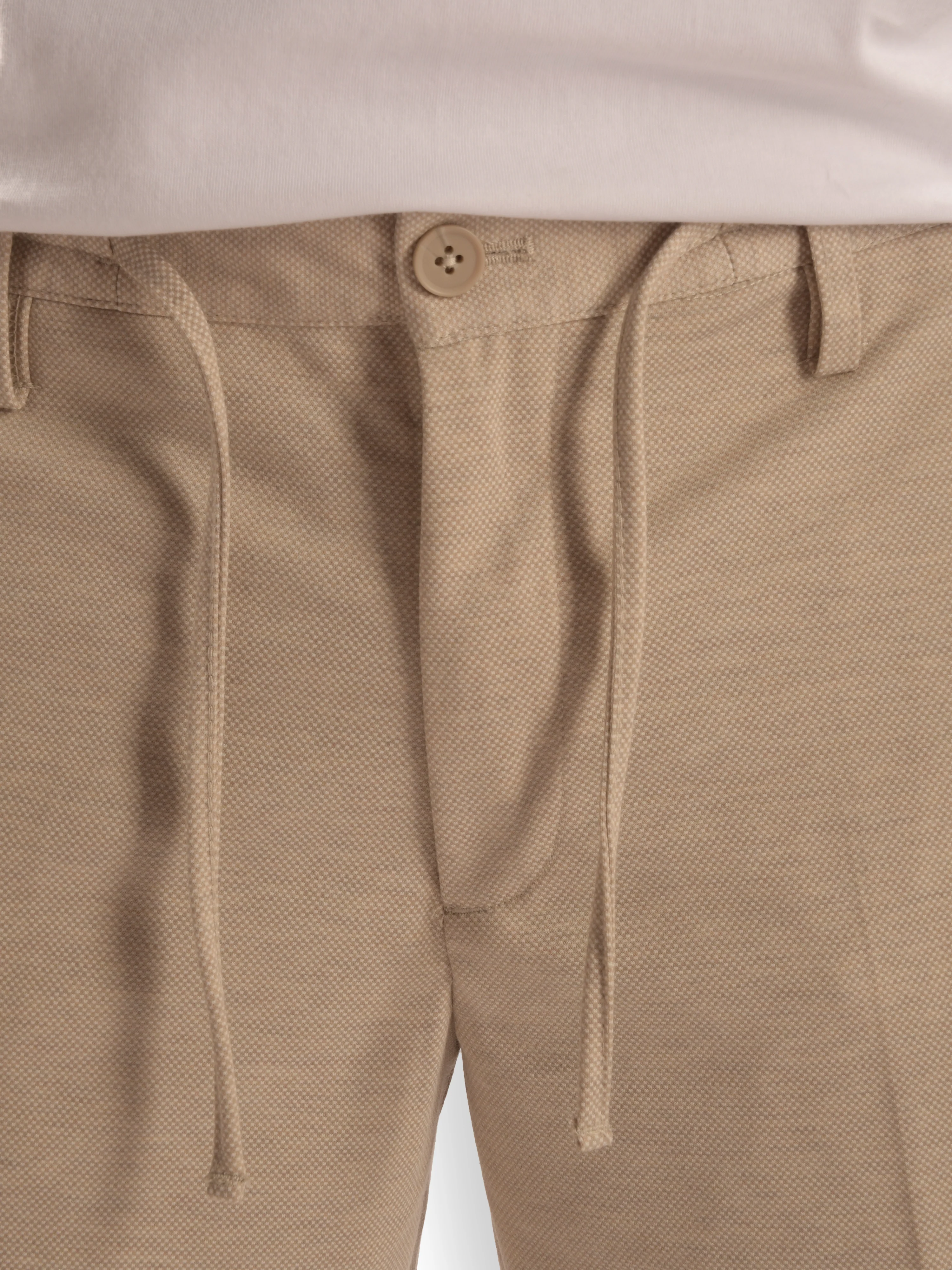 Celio* Polyester Regular Fit Beige Shorts - Image 8