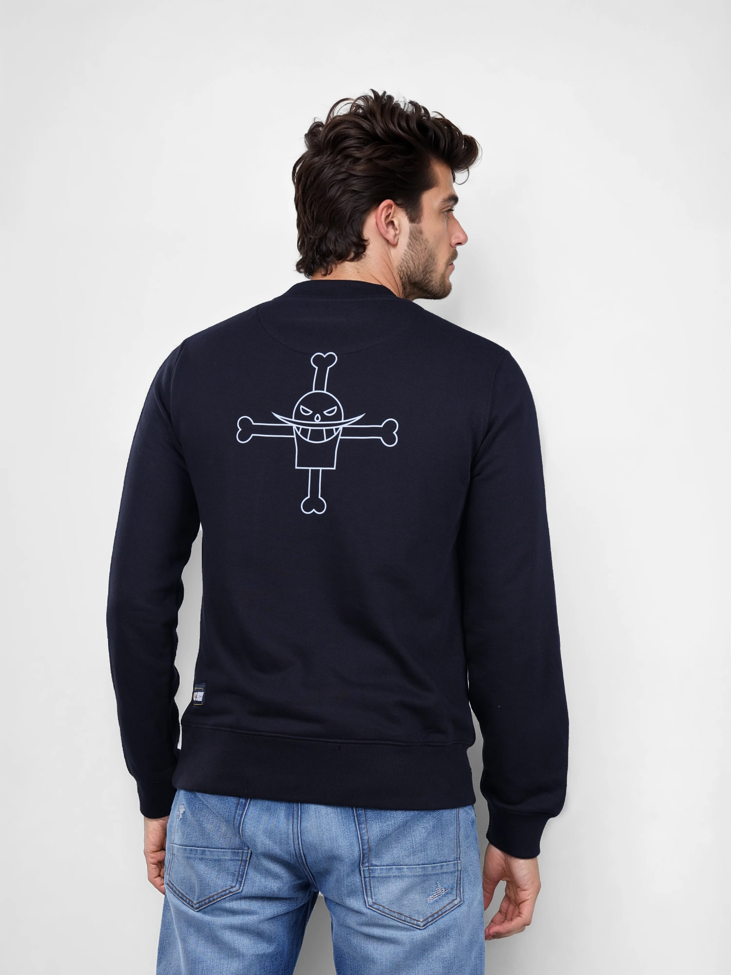 Celio* One Piece Regular Fit Cotton-Poly-Blend Black Sweatshirts - Image 8