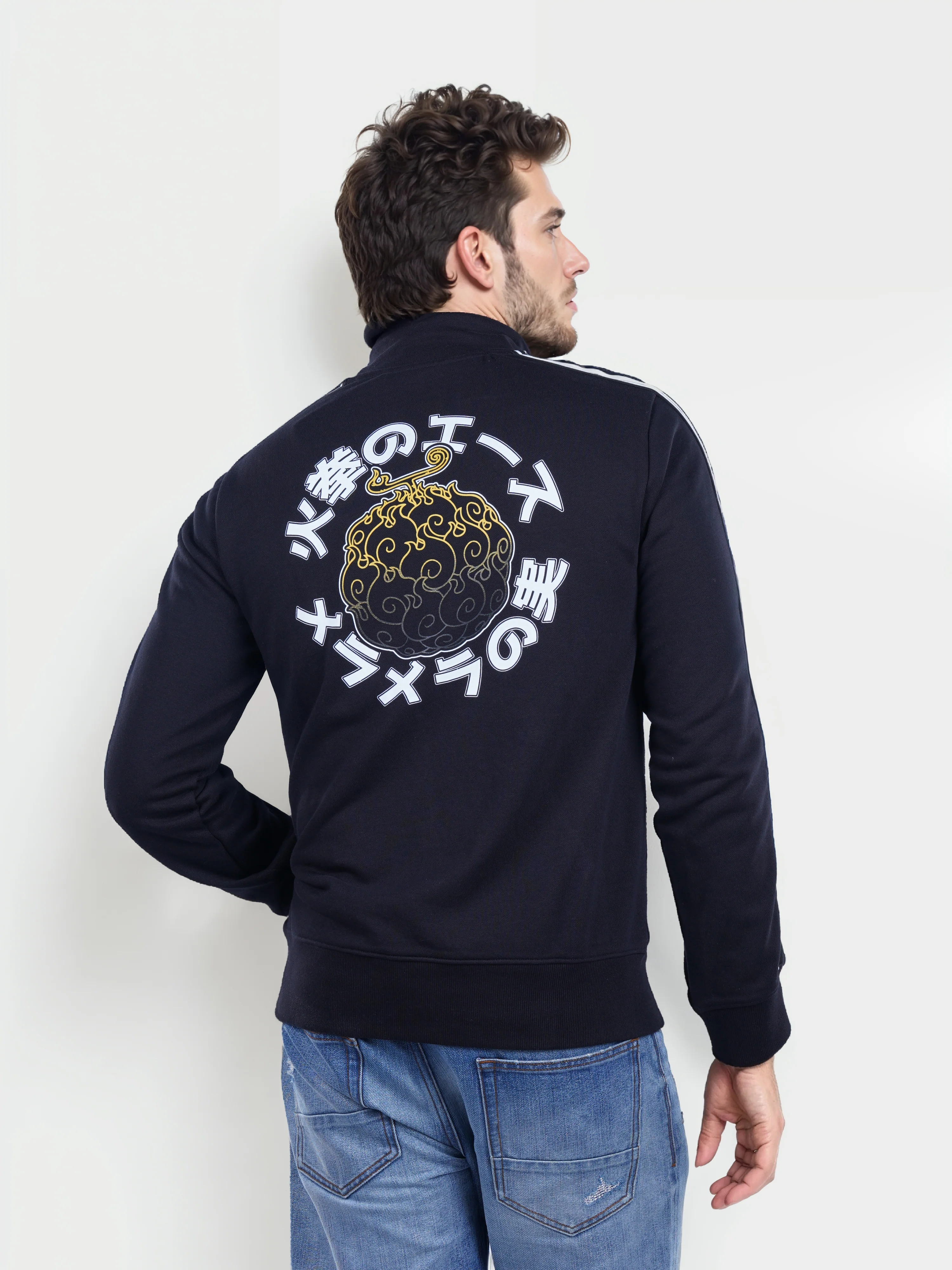 Celio* One Piece Regular Fit Cotton-Poly-Blend Black Sweatshirts - Image 9