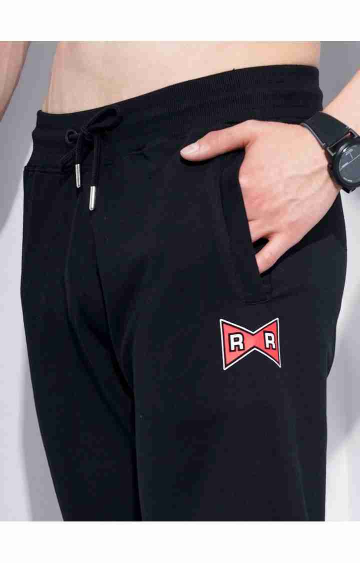 Celio* Dragon Ball Z Cotton Jogger Fit Black Trouser - Image 4