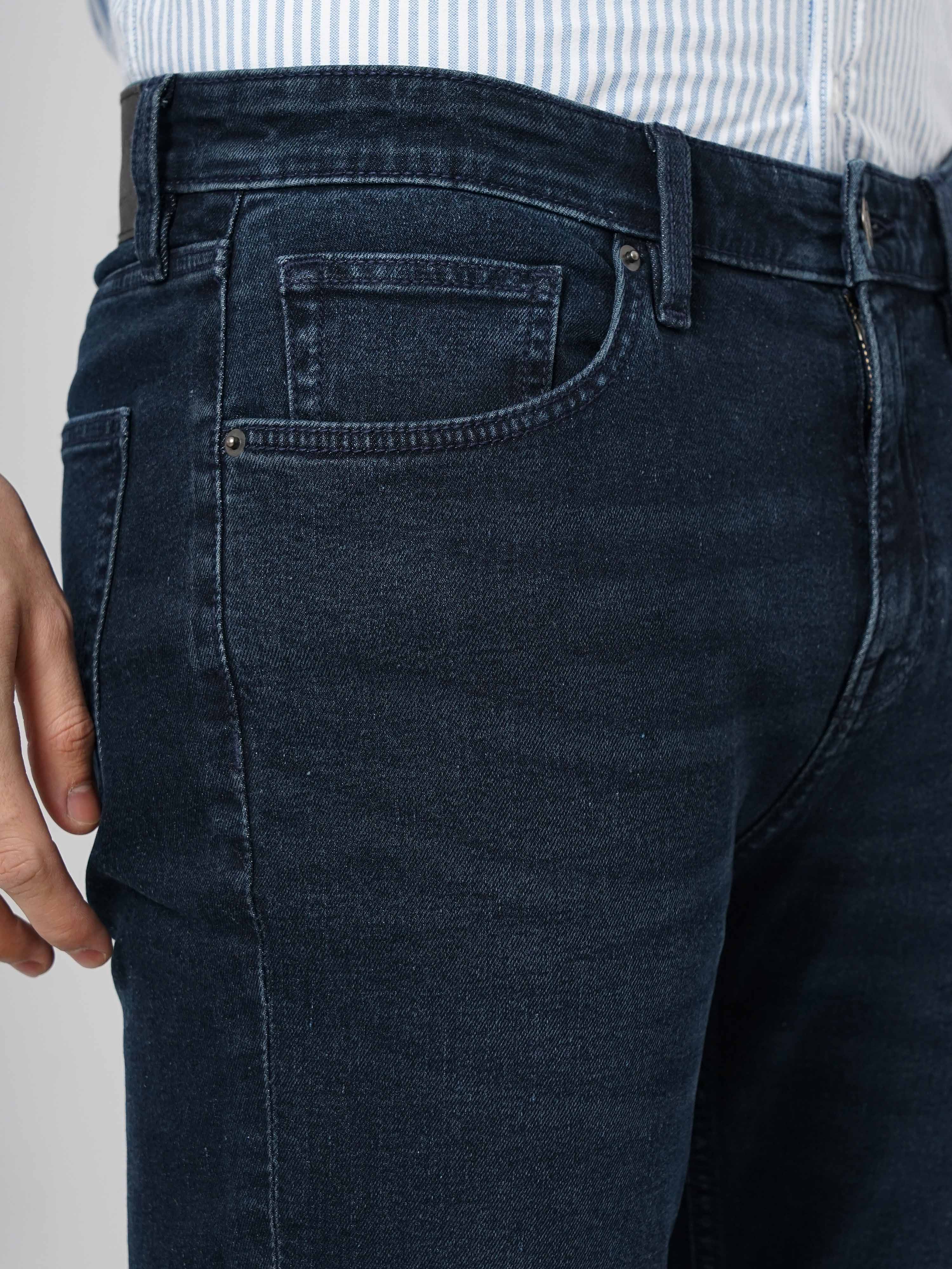 Celio* Cotton Slim Fit Black Jean - Image 3