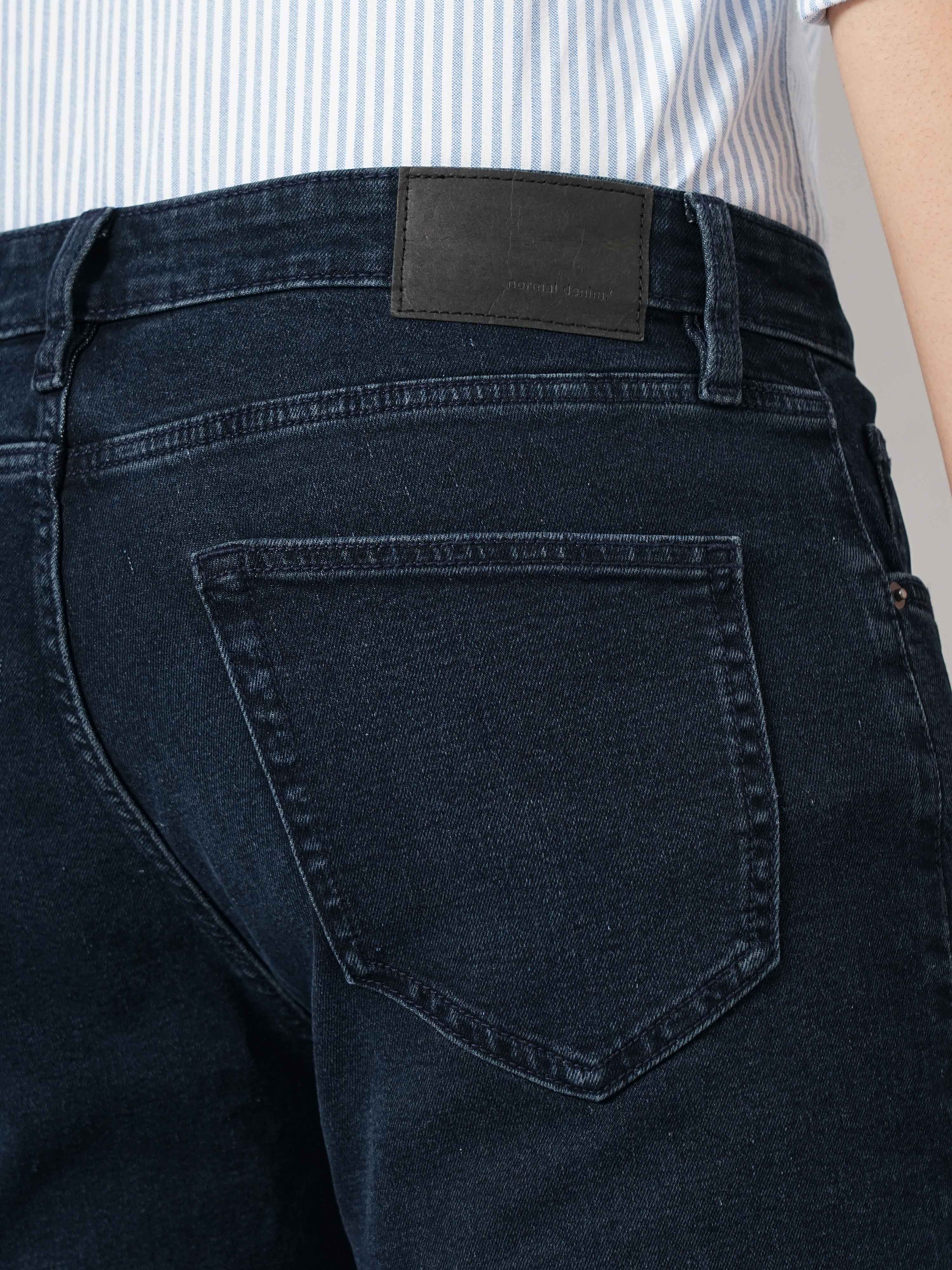 Celio* Cotton Slim Fit Black Jean - Image 8