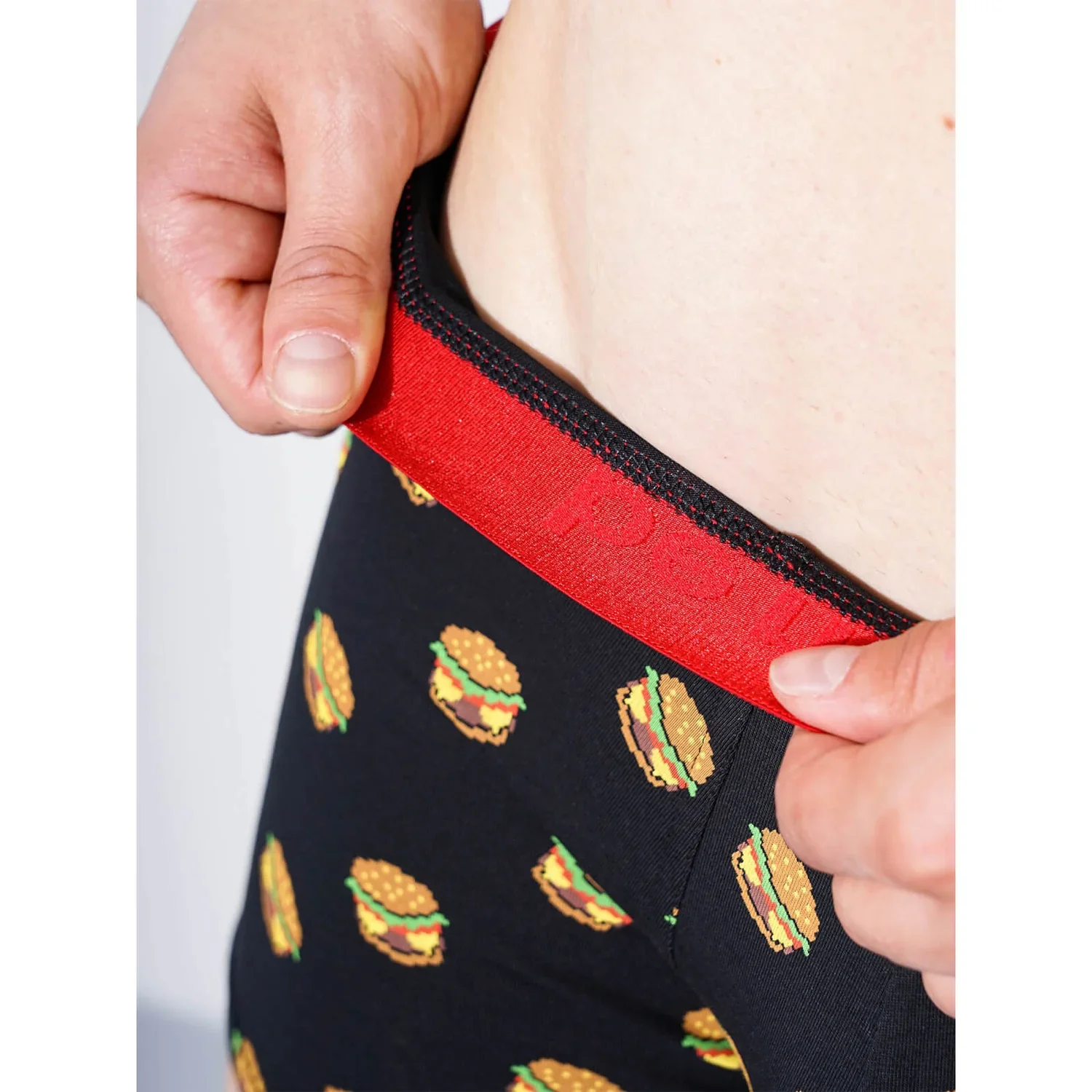 Celio* Cotton-Blend Regular Fit Black Boxer - Image 4