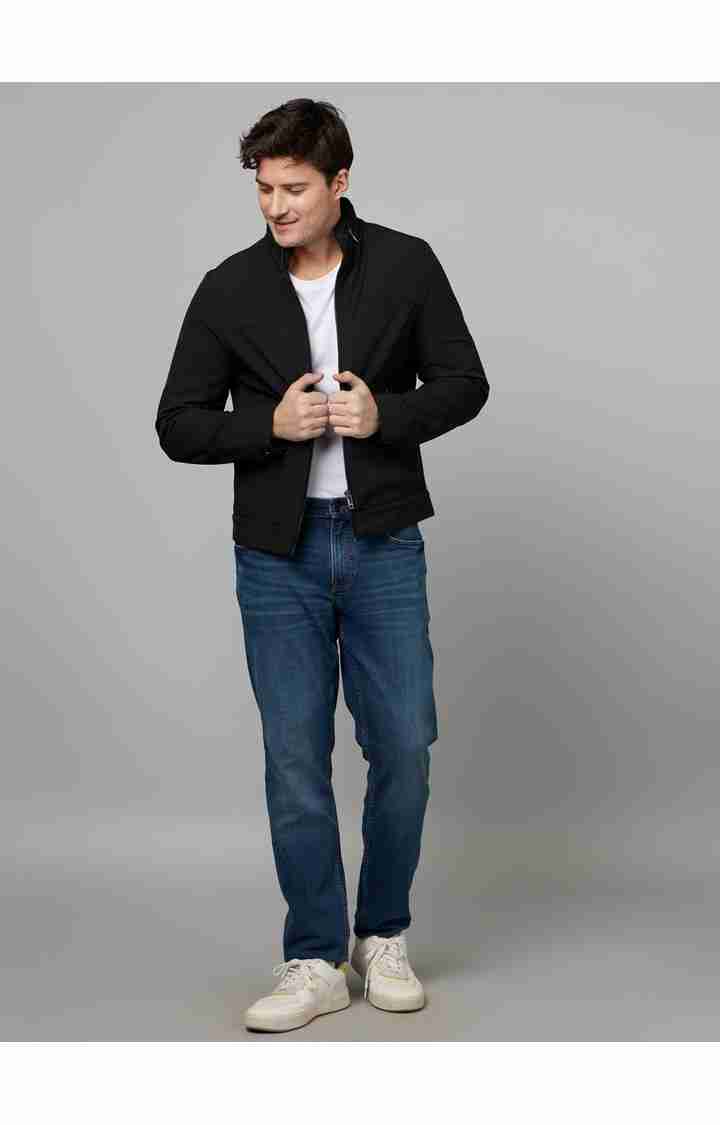 Celio* Cotton-Blend Straight Fit Blue Jean - Image 5