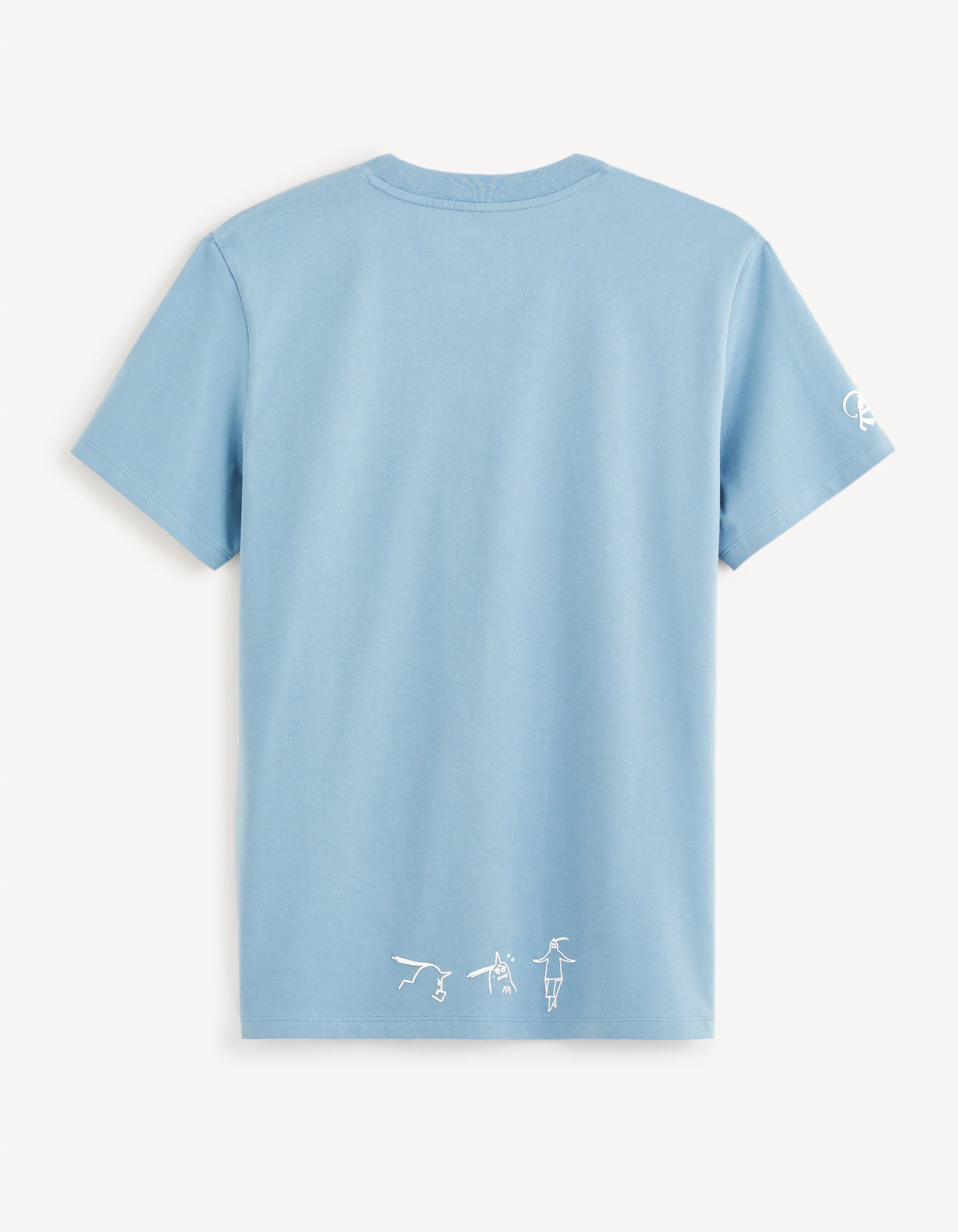 Celio* Fullmetal Alchemist Regular Fit Cotton Blue T-Shirt - Image 7