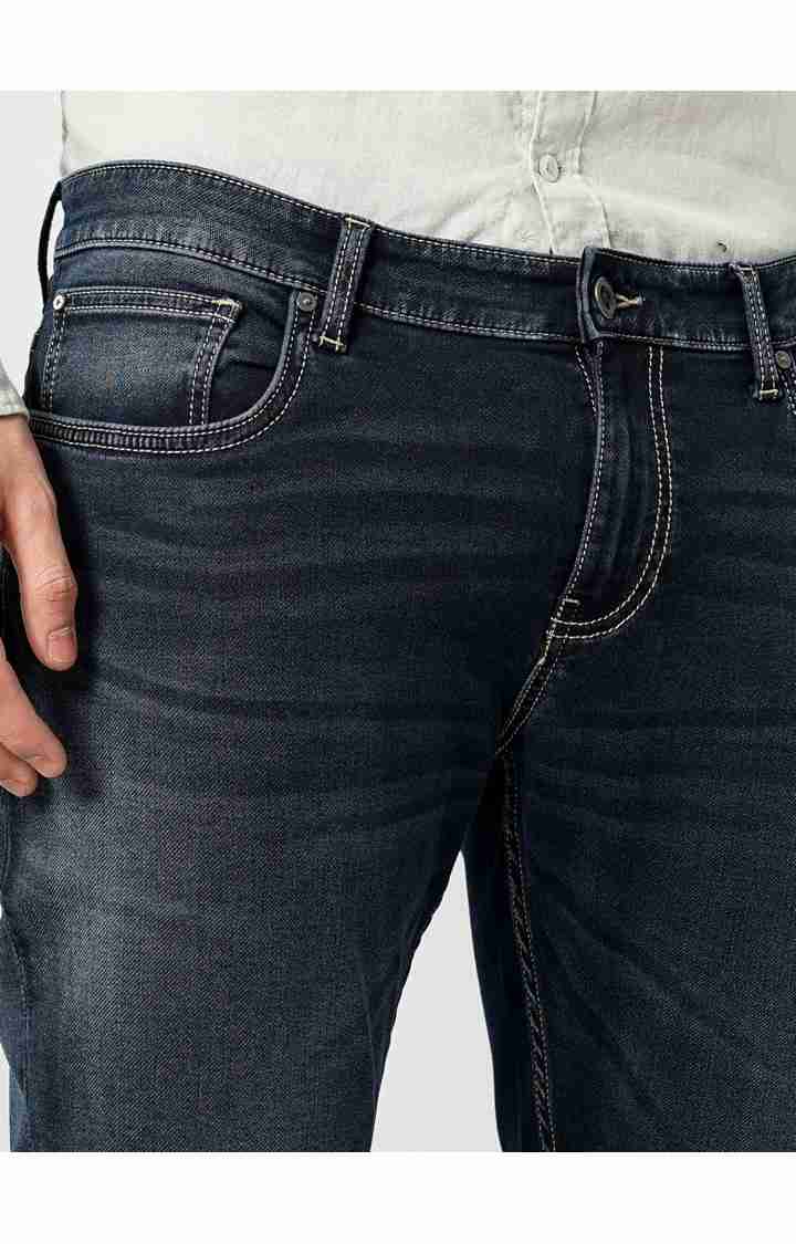 Celio* Cotton Skinny Fit Blue Jean - Image 4