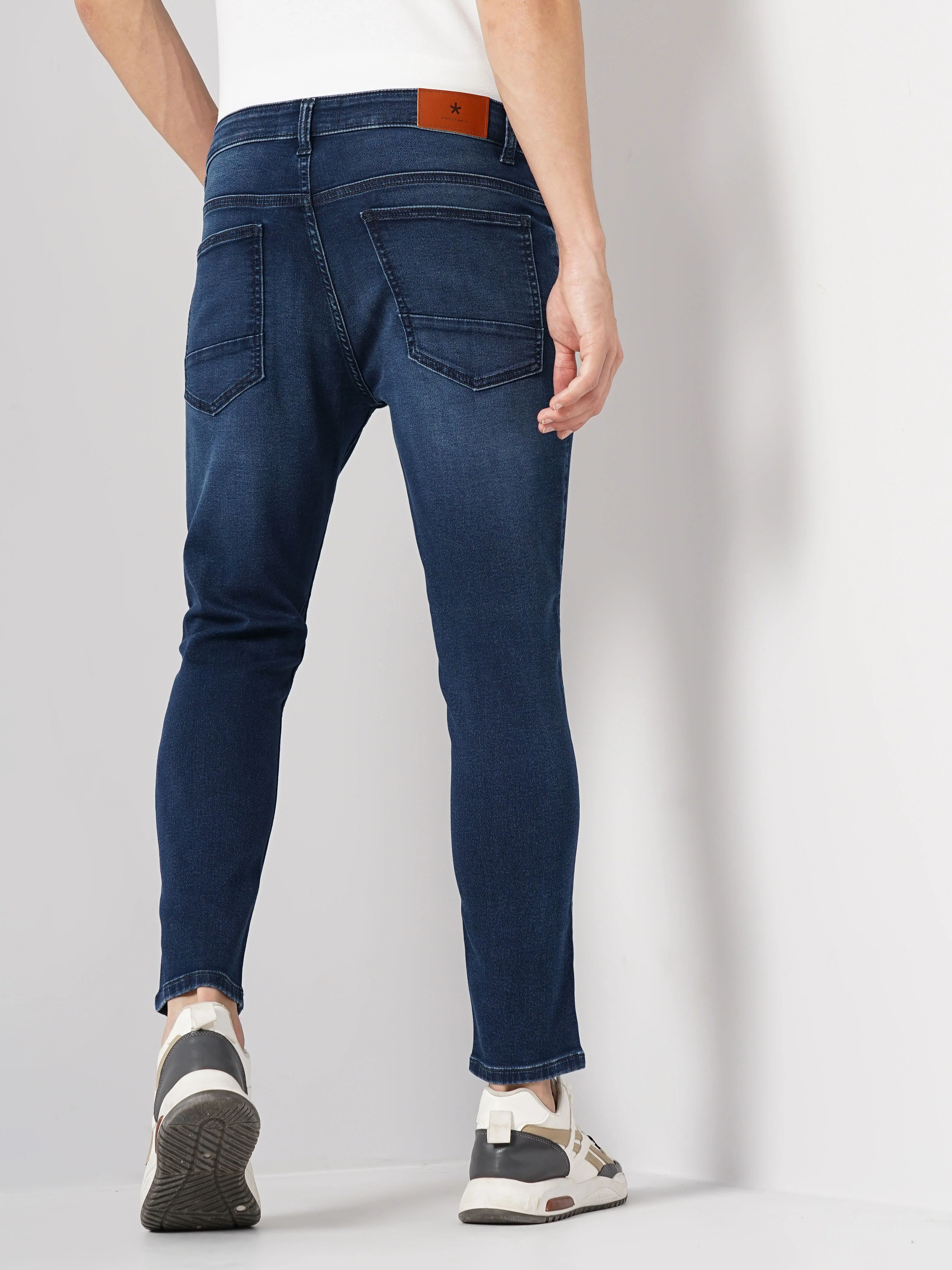 Celio* Cotton Skinny Fit Blue Jean - Image 3