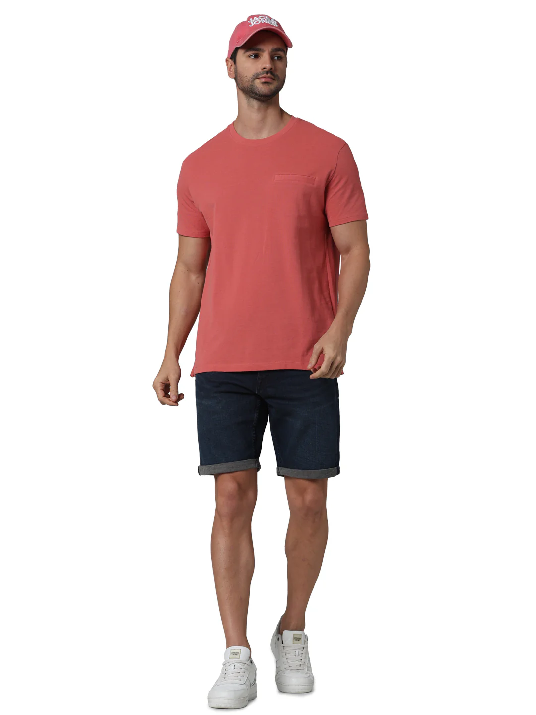 Celio* Cotton Regular Fit Blue Shorts - Image 6