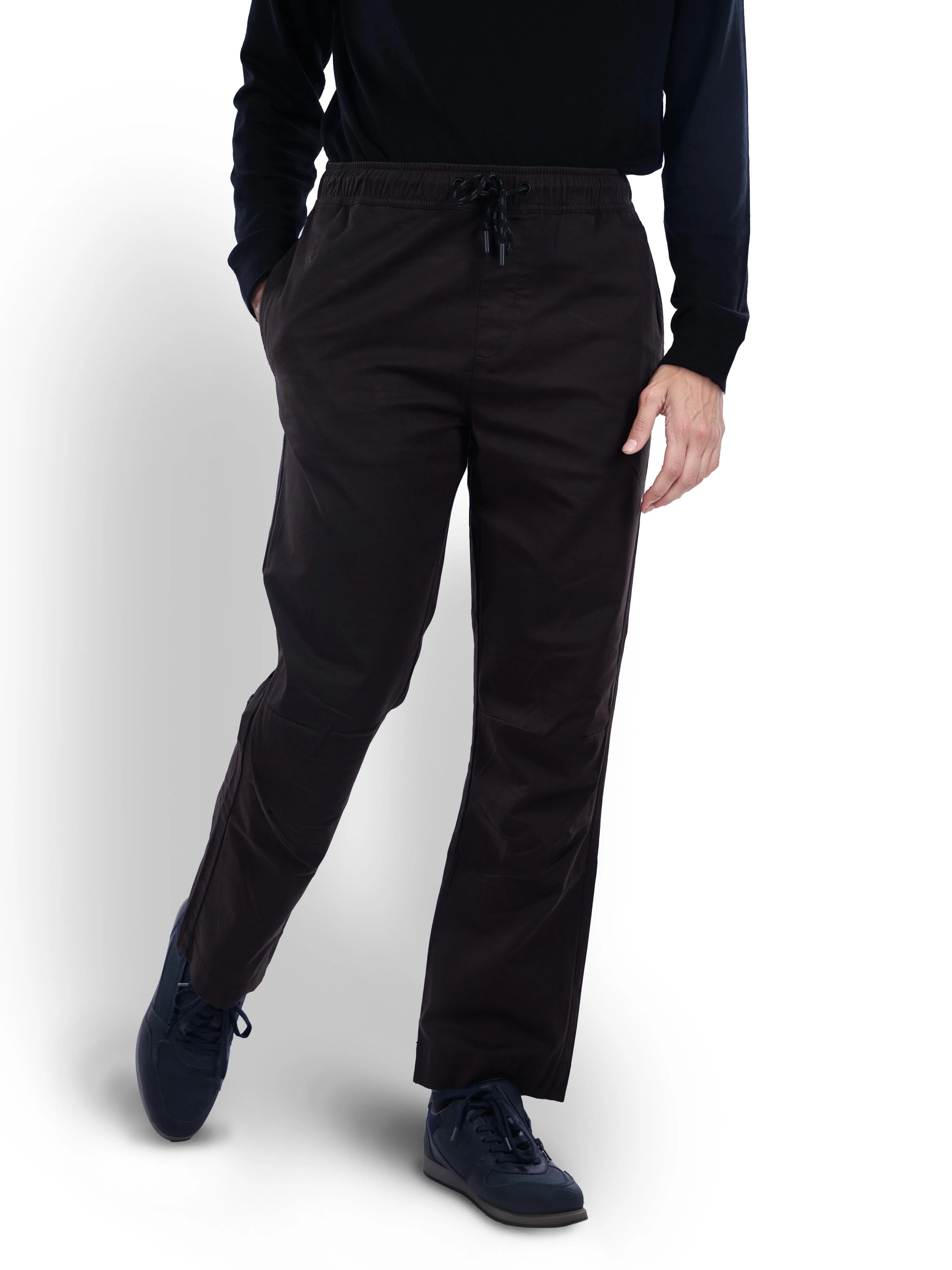 Celio* Cotton Straight Fit Brown Trouser - Image 4