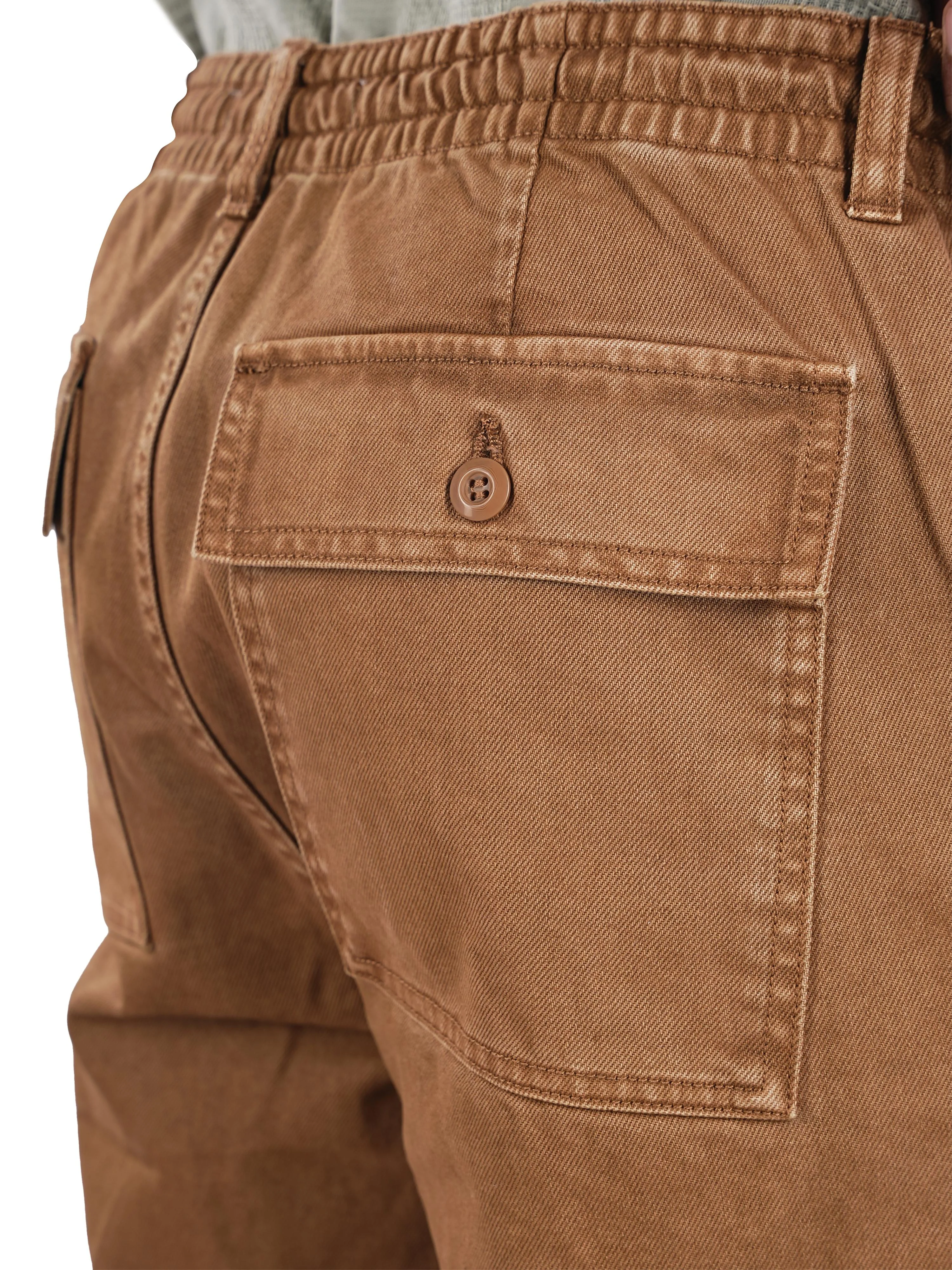 Celio* Cotton Straight Fit Brown Trouser - Image 7