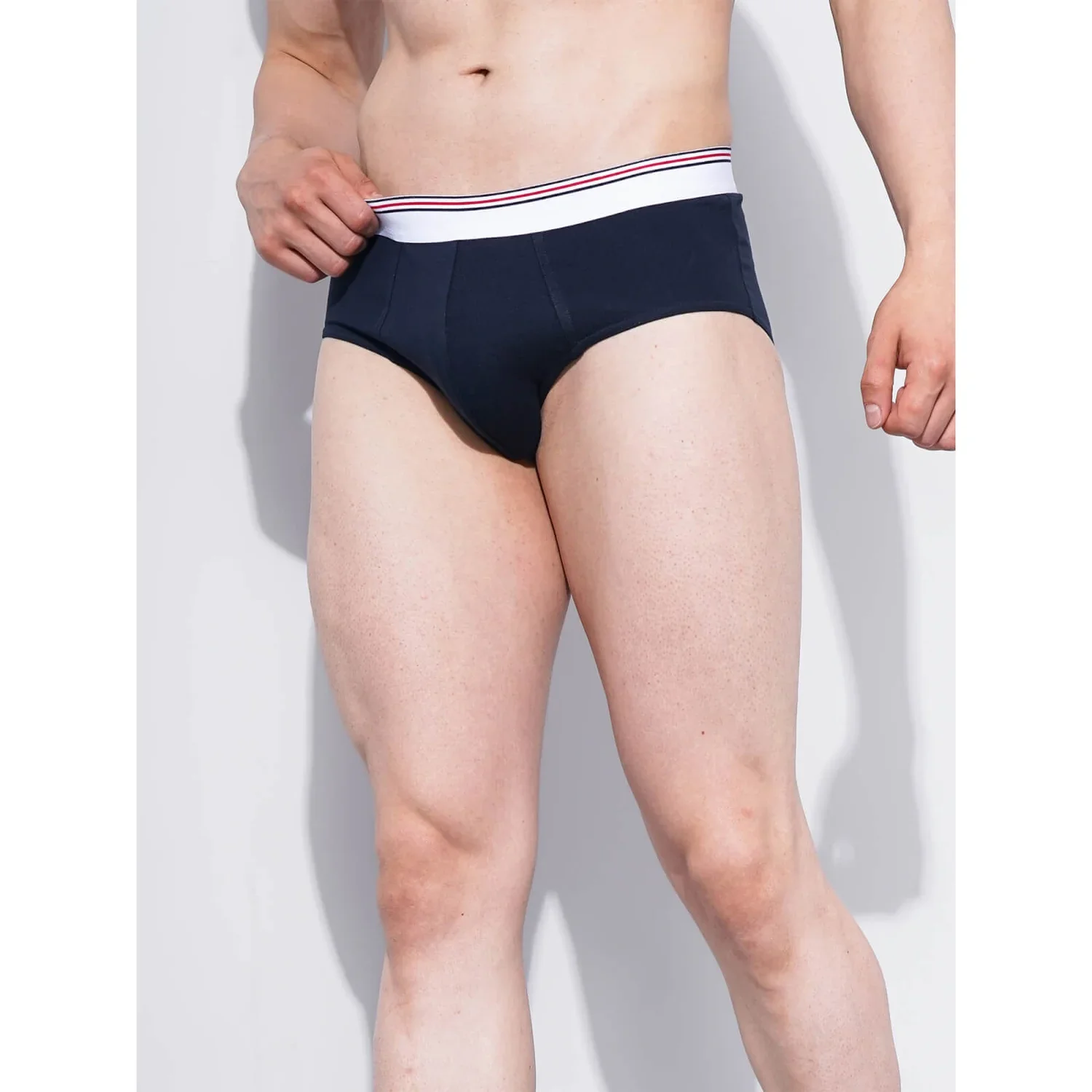 Celio* Cotton-Blend Regular Fit Navy Blue Boxer - Image 6
