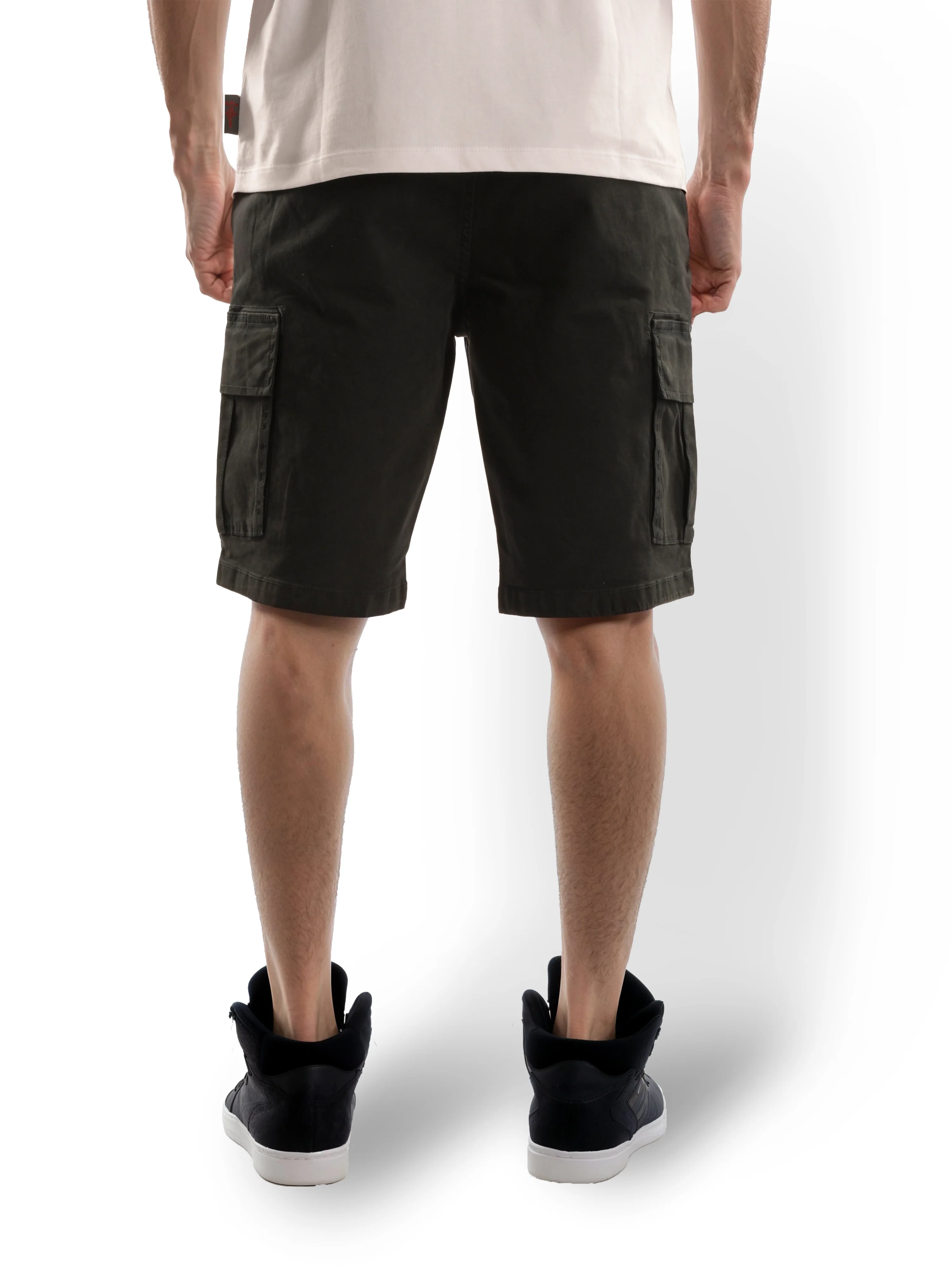 Celio* Cotton Regular Fit Grey Shorts - Image 3