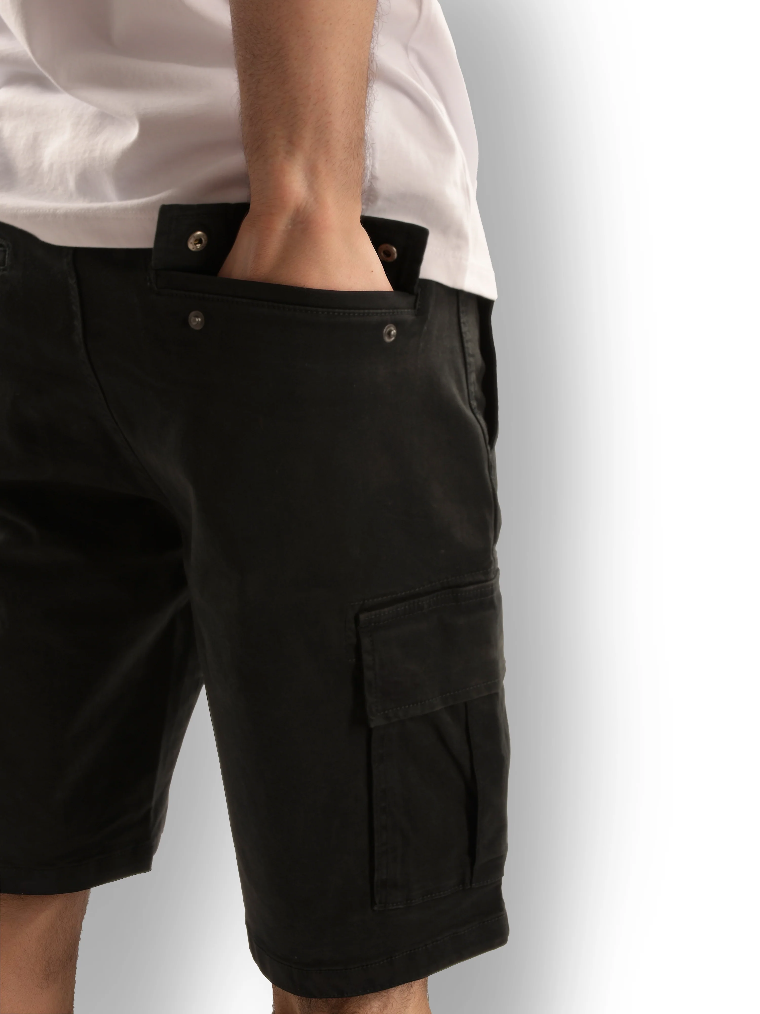 Celio* Cotton Regular Fit Grey Shorts - Image 6