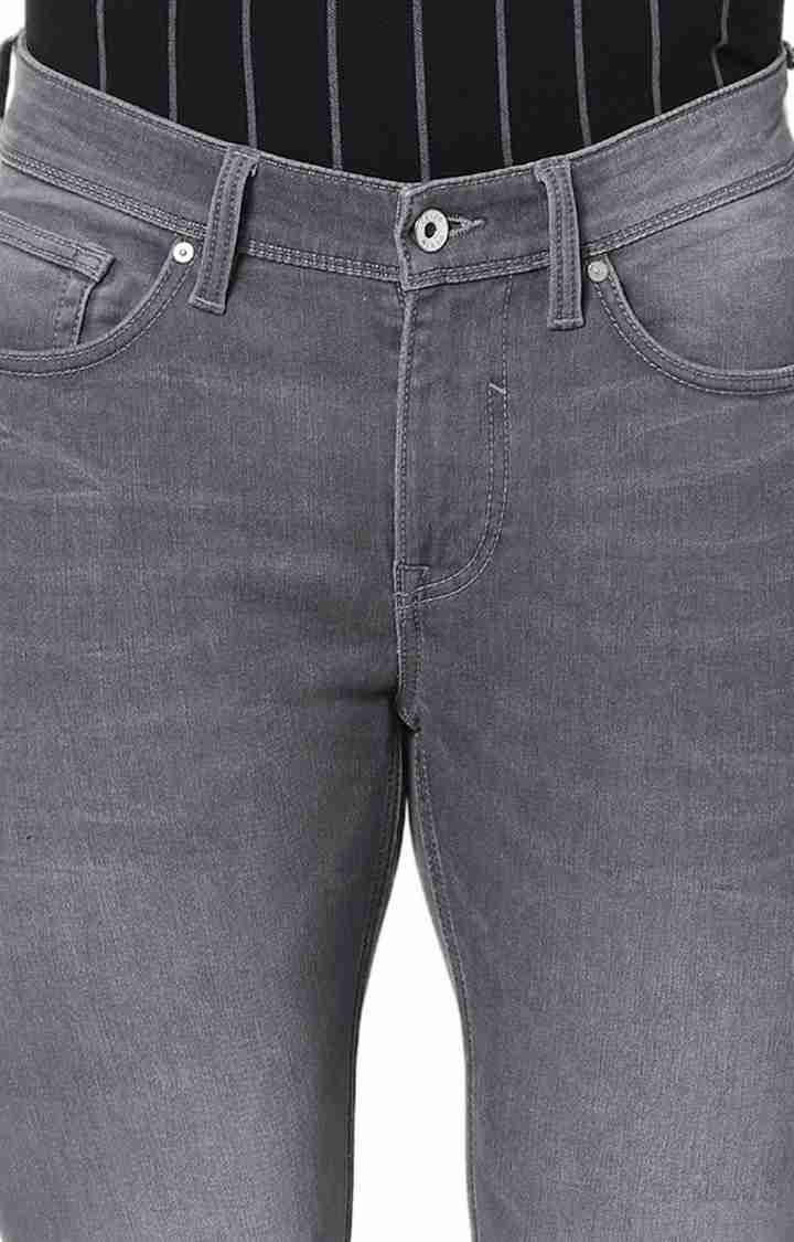 Celio* Cotton Slim Fit Grey Jean - Image 5