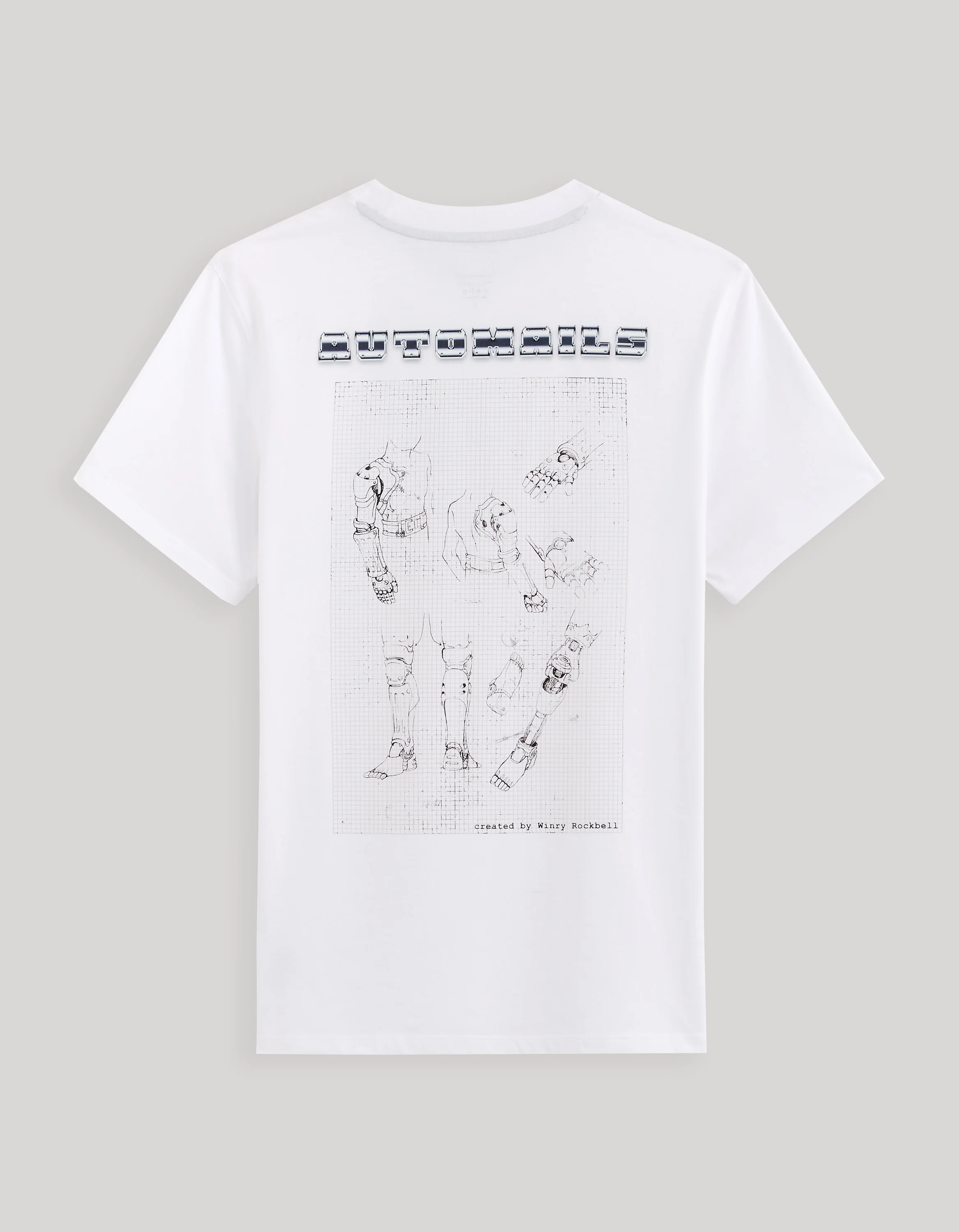 Celio* Fullmetal Alchemist Regular Fit Cotton White T-Shirts - Image 6