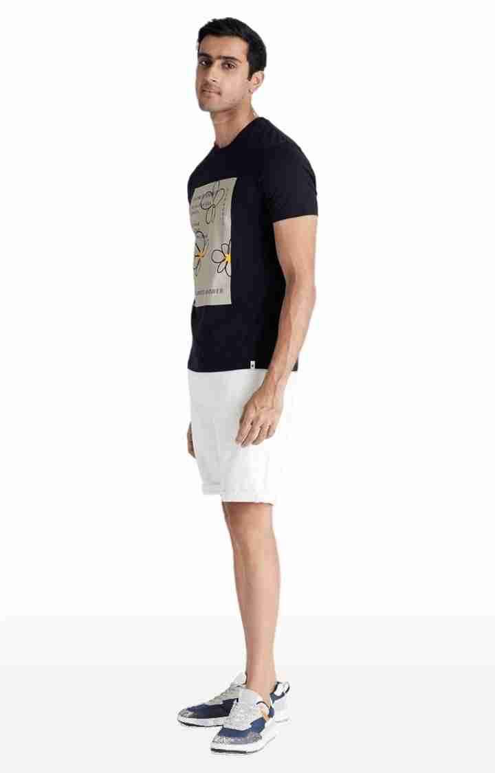 Celio* Polycotton Regular Fit White Shorts - Image 3