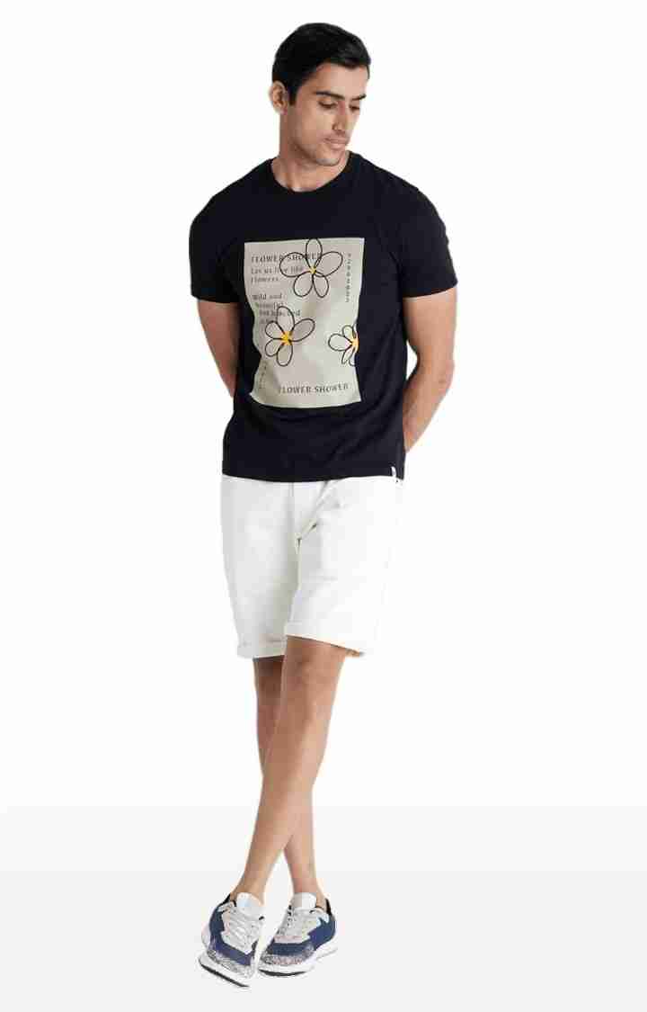 Celio* Polycotton Regular Fit White Shorts - Image 4